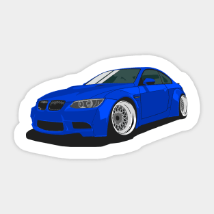 BMW M3 e92 Sticker